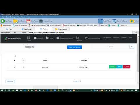 barcode and smtp fix(note change tsl to tls)